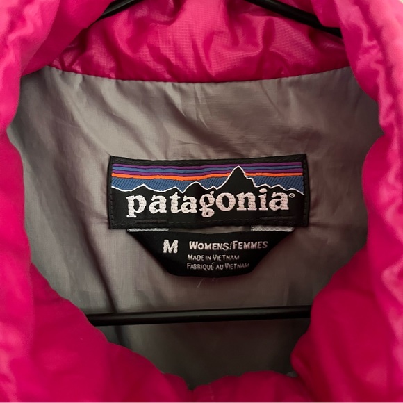 Patagonia Nano Puff Puffer 1/4 Zip Jacket Size Medium Pink Fuchsia - Picture 3 of 7